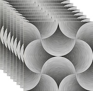 SHELLS NÁSTENNÉ STROPNÉ KAZETY, ČIERNA škrupina 2m2 SHELLS NÁSTENNÉ STROPNÉ KAZETY, ČIERNA škrupina 2m2