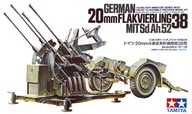 1/35 nemecký 2cm Flakvierling 38 Tamiya 35091