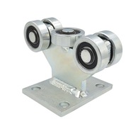 pevný oceľový vozík s 5 kolieskami, profil 50x50 mm pevný oceľový vozík s 5 kolieskami, profil 50x50 mm