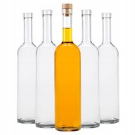 5x FĽAŠA 700 ml SKLENENÉ POUZDRO na LIKERY ŠŤAVY VÍNO BIMBERS 5x FĽAŠA 700 ml SKLENENÉ POUZDRO na LIKERY ŠŤAVY VÍNO BIMBERS