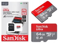 Pamäťová karta Sandisk Ultra Android microSDXC 64GB Pamäťová karta Sandisk Ultra Android microSDXC 64GB
