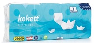 KOKETT 3-vrstvový toaletný papier 10 roliek DE A