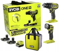 RYOBI AKU VŔTAČKA RPD18-2C20ST 2*2,0AH RYOBI AKU VŔTAČKA RPD18-2C20ST 2*2,0AH