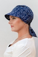 Turban šatka so šiltom CLEO Turbans Lidia 1/01 Turban šatka so šiltom CLEO Turbans Lidia 1/01