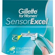 5x vložka do noža Gillette Sensor Excel for Women 5x vložka do noža Gillette Sensor Excel for Women