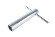 Trubkový kľúč na sviečky 16 mm dĺžka 14,5 cm STRONG