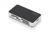 5-portová USB 3.0 SuperSpeed čítačka kariet, všetko v jednom, čierna a strieborná 5-portová USB 3.0 SuperSpeed čítačka kariet, všetko v jednom, čierna a strieborná