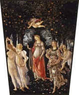 Obrazovka La primavera (jar) od Sandra Botticelliho Obrazovka La primavera (jar) od Sandra Botticelliho