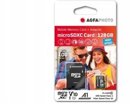 Karta AGFA MicroSDXC 128 GB 100 MB/s MicroSD ADAPTÉR Karta AGFA MicroSDXC 128 GB 100 MB/s MicroSD ADAPTÉR