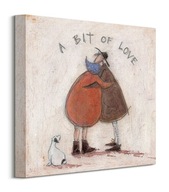 Obraz Sam Toft A Bit of Love na plátne 30x30 cm Obraz Sam Toft A Bit of Love na plátne 30x30 cm