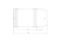NASTAVITEĽNÝ KRYT 237X390MM (50 KS) NASTAVITEĽNÝ KRYT 237X390MM (50 KS)