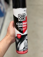 BLACK TYRE čierny sprej 600ml CarOK PrestigeLine BLACK TYRE čierny sprej 600ml CarOK PrestigeLine