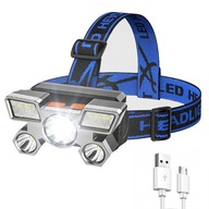 HLAVOVÁ LAMPA 9 x LED XPE USB HLAVNÁ LAMPA HLAVOVÁ LAMPA 9 x LED XPE USB HLAVNÁ LAMPA