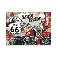 Chladnička MAGNET 6x8 HARLEY ROUTE 66 USA Retro Chladnička MAGNET 6x8 HARLEY ROUTE 66 USA Retro