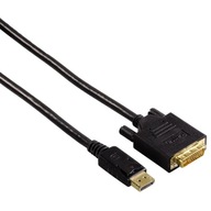 DisplayPort - DVI-D 24+1 M/M FHD kábel 1,8 m. HAMA DisplayPort - DVI-D 24+1 M/M FHD kábel 1,8 m. HAMA