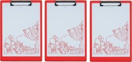 Office Depot podložka na písanie A4 červená x 3 Office Depot podložka na písanie A4 červená x 3