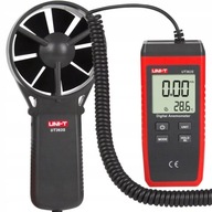 Anemometer, prietokomer, merač ťahu, UNIT UT363S, ťah vetra, anemometer