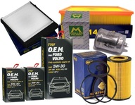 Sada filtrov Volvo V70 II 2.4 D5 2001-2006 + OLEJ Sada filtrov Volvo V70 II 2.4 D5 2001-2006 + OLEJ