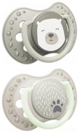 LOVI Buddy Bear silikónový cumlík 6-18m 2 ks LOVI Buddy Bear silikónový cumlík 6-18m 2 ks