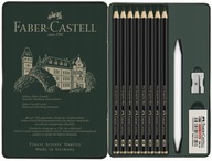 Ceruzky FABER-CASTELL Pitt Graphite Matt 8 ks. +3 zadarmo Ceruzky FABER-CASTELL Pitt Graphite Matt 8 ks. +3 zadarmo