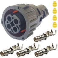 Zástrčka 1-967325-1 /4-pin/ sada konektorov Zástrčka 1-967325-1 /4-pin/ sada konektorov