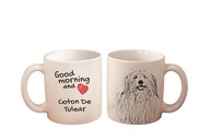 Coton de Tulear Keramický hrnček s potlačou Coton de Tulear Keramický hrnček s potlačou