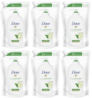 DOVE Uhorka tekuté mydlo na ruky ZAPAS 6 x 500 ml DOVE Uhorka tekuté mydlo na ruky ZAPAS 6 x 500 ml