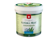 Konská chladivá masť s konope 500ml + 25 bylín Konská chladivá masť s konope 500ml + 25 bylín