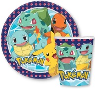 Pokémon Set taniere Poháre narodeniny Pokémon Set taniere Poháre narodeniny