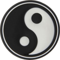CROCS JIBBITZ CHARMS YIN YANG SYMBOL PIN CROCS JIBBITZ CHARMS YIN YANG SYMBOL PIN