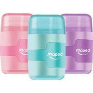 Orezávatko Maped Connect Pastel s gumou, 2 otvory Orezávatko Maped Connect Pastel s gumou, 2 otvory