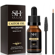 Ricínový olej 15ml Obočie Riasy Vlasy + aplikátory Ricínový olej 15ml Obočie Riasy Vlasy + aplikátory