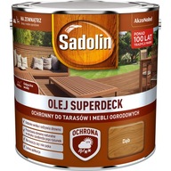 Sadolin Superdeck olej na drevo Dub 2,5L Sadolin Superdeck olej na drevo Dub 2,5L