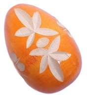 Veľkonočné vajíčka Drevené vajíčko ručne maľované 8 cm.