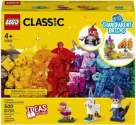 LEGO Classic Kreatívne priehľadné kocky 11013