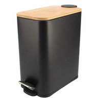 Kovový košík s pedálom Black Easyform 5L Kovový košík s pedálom Black Easyform 5L