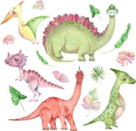 Nálepky na stenu Dinosaurs S pre chlapcov Nálepky na stenu Dinosaurs S pre chlapcov