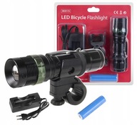 CREE LED ZOOM BICYKLE LAMP + RÚČKA NABÍJAČKY CREE LED ZOOM BICYKLE LAMP + RÚČKA NABÍJAČKY