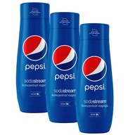 Sirupy SodaStream, koncentrát, Pepsi karbonizátor, 3 ks Sirupy SodaStream, koncentrát, Pepsi karbonizátor, 3 ks