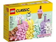 LEGO CLASSIC CREATIVE HRAJTE SA S PASTELOVÝMI FARBAMI LEGO CLASSIC CREATIVE HRAJTE SA S PASTELOVÝMI FARBAMI
