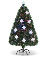 Umelý vianočný stromček 180 CM - 230 konárov hviezdicový sneh