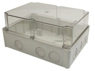 Elektrická skriňa 300x225x140 priehľadná IP66 Elektrická skriňa 300x225x140 priehľadná IP66
