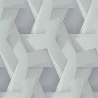 Tapeta na stenu s 3D geometrickým vzorom 38721-1