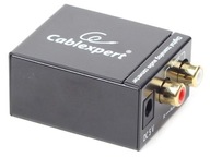 Digitálny audio TOSLINK -> Analógový RCA adaptér Digitálny audio TOSLINK -> Analógový RCA adaptér