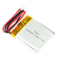 Pimoroni Li-Pol batéria 500mAh 3,7V - JST konektor - 37x30,5x5,3mm