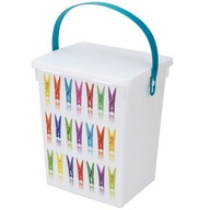 KRABIČKA NA PRACÍ PRÁŠOK, KLIPY, 5l nádoba KRABIČKA NA PRACÍ PRÁŠOK, KLIPY, 5l nádoba
