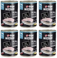 Pan Meat mokré krmivo pre DOSPELÝCH PSOV Morka s treskou 6x400g Pan Meat mokré krmivo pre DOSPELÝCH PSOV Morka s treskou 6x400g