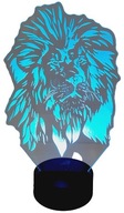 3D LED NOČNÁ LAMPA LION KRÁĽ MULTICOLOR USB DIAĽKOVÉ OVLÁDANIE 3D LED NOČNÁ LAMPA LION KRÁĽ MULTICOLOR USB DIAĽKOVÉ OVLÁDANIE