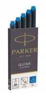 Náplne plniaceho pera Parker Blue Zmazyw 1950383 Náplne plniaceho pera Parker Blue Zmazyw 1950383
