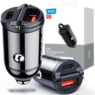 ROCK AUTONABÍJAČKA H18 USB VÝKONNÁ PD QC 30W ROCK AUTONABÍJAČKA H18 USB VÝKONNÁ PD QC 30W